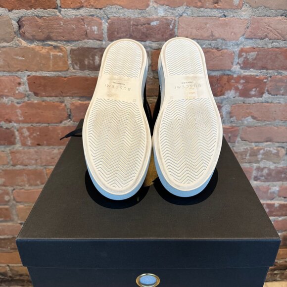 Buscemi 140MM High-Top – Black/White Leather (Size 41 / US 8) - Picture 7 of 8